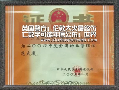 英国警方:伦敦大火最终伤亡数字可能年底公布:世界杯下注(图1) 世界杯下注官网